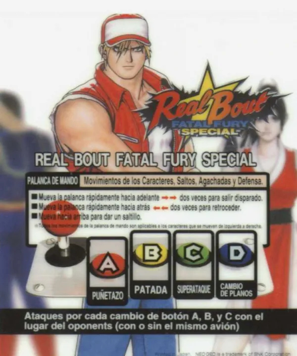 Real Bout Fatal Fury Special mini marquee